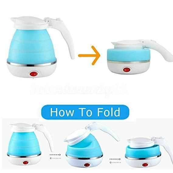 FlexiSip: Foldable Electric Silicon Kettle